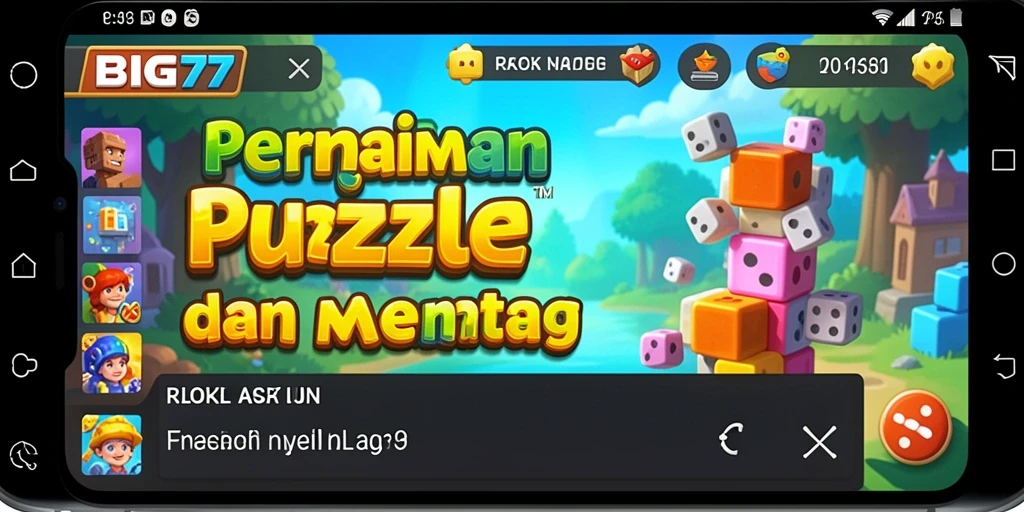 Tampilan gameplay BIG77 yang menantang dan interaktif.