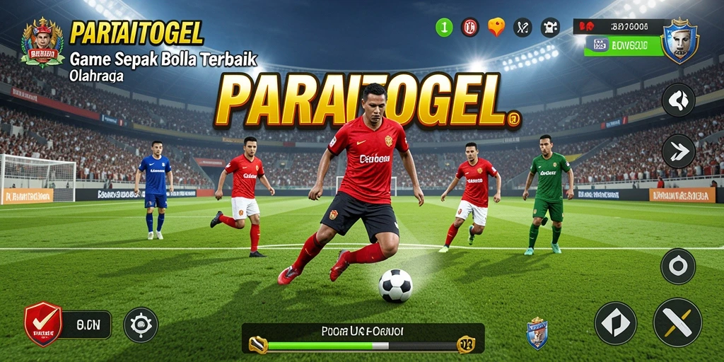 Tampilan permainan <strong>PARTAITOGEL</strong> yang menakjubkan dalam aksi sepak bola yang nyata.