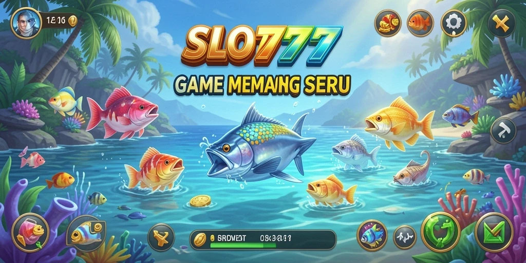 Tangkapan ikan yang menakjubkan dalam permainan SLOT777.