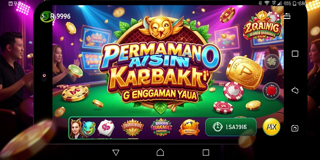 Tampilan gameplay SR996 yang menampilkan serunya permainan Kasino.