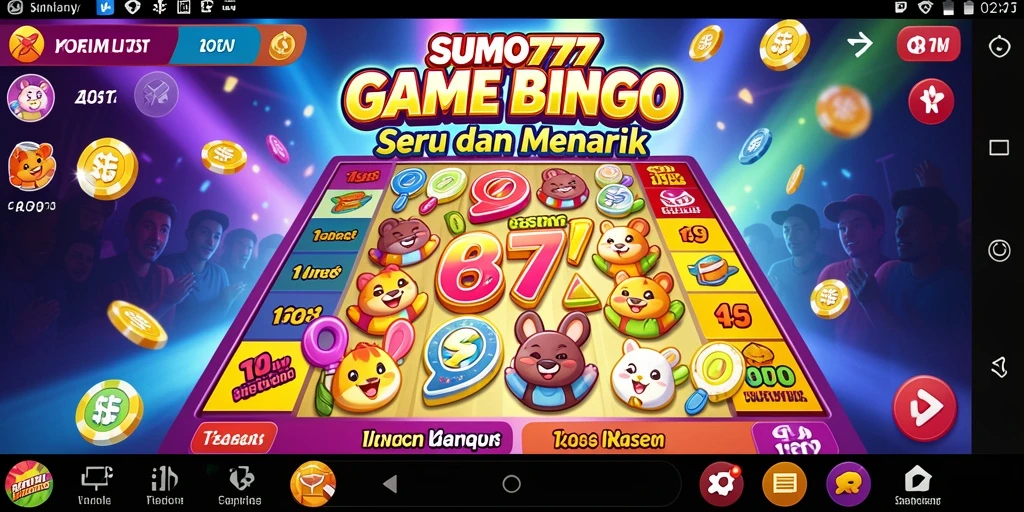 Tampilan gameplay Bingo yang mendebarkan dari SUMO777.