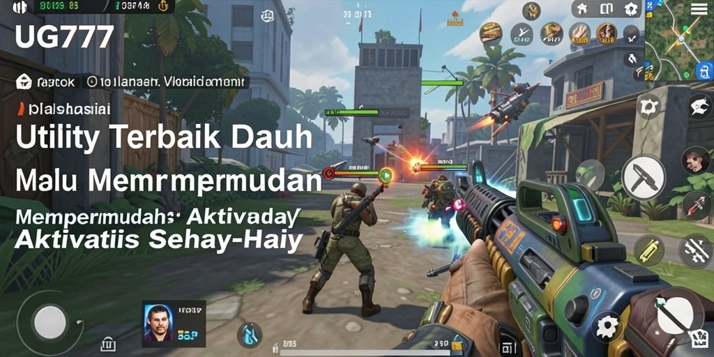 Tampilan screenshot aplikasi UG777 dengan fitur utilitas yang intuitif.